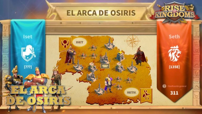 Guia Arca de Osiris Rise of Kingdoms