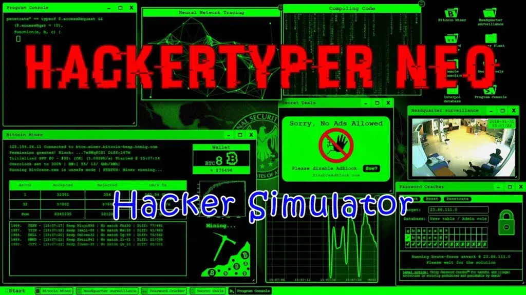 Hacker typer