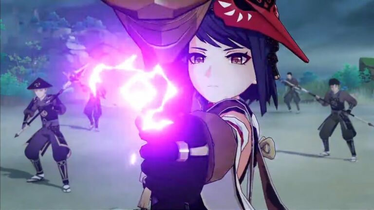Kujou Sara de Genshin Impact