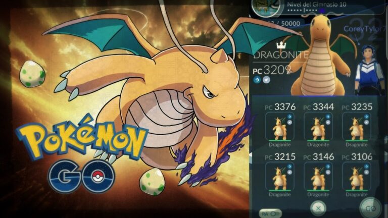 Mejores Ataques Dragonite Pokémon Go