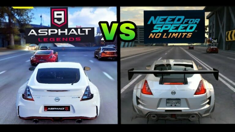 Need for Speed No Limits vs Asphalt 9