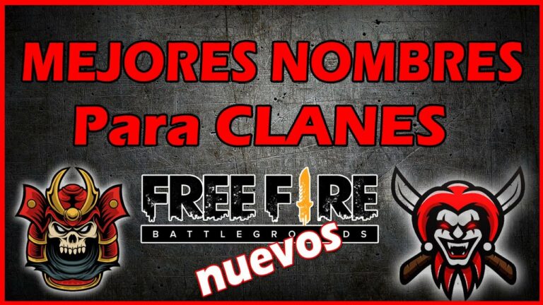 Nombres para Clanes de Free Fire que den Miedo