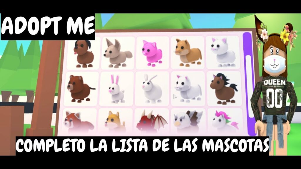 nombres preppy para mascotas en Adopt Me