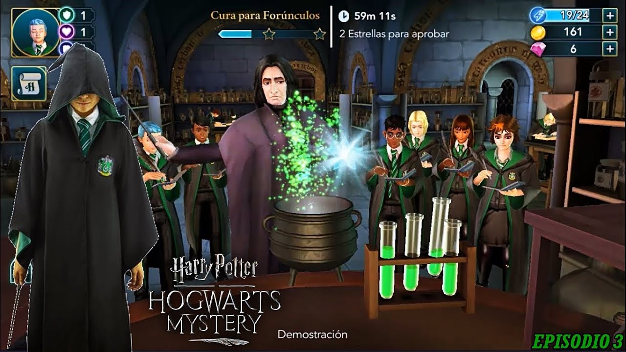 Qué contiene la cura para Forúnculos Harry Potter Hogwarts Mystery