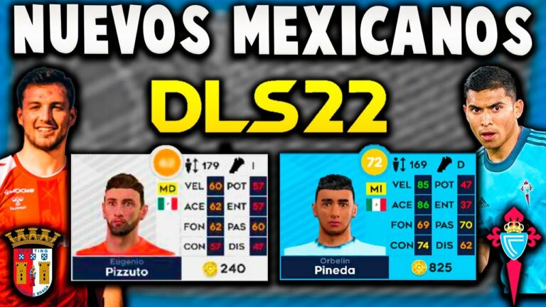 Qué jugadores mexicanos están en Dream League Soccer