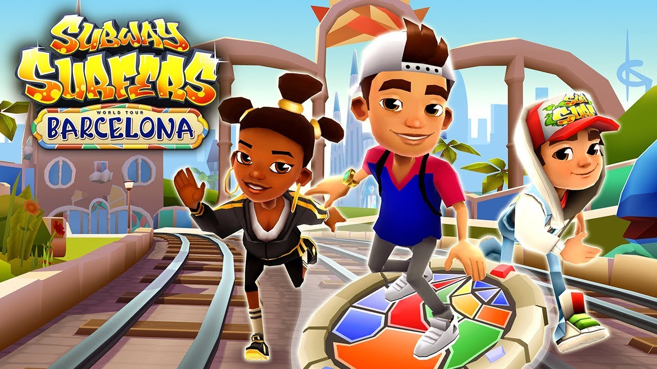 Subway Surfers / Caça Palavras Completo - Subway Surfers Mônaco