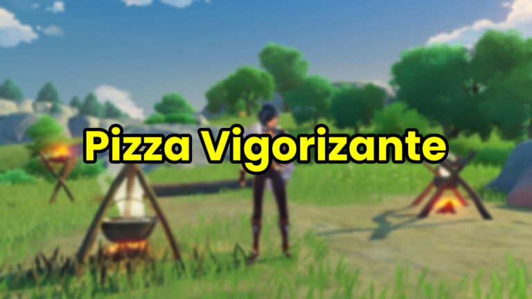 Receta Pizza Vigorizante Genshin Impact