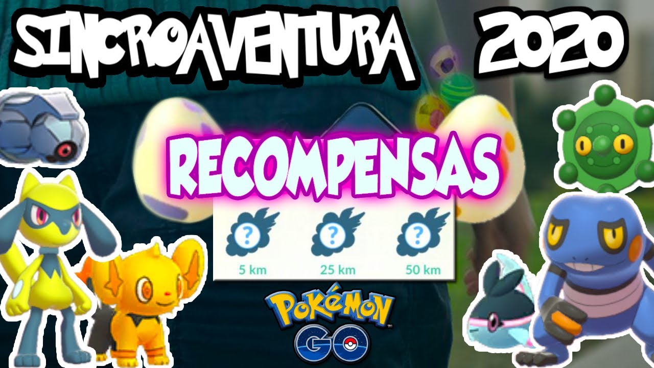 Recompensas SincroAventura Pokémon Go