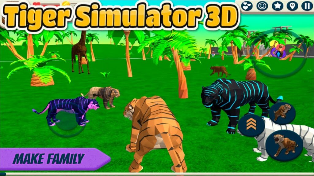 Tiger Simulator 3D Poki