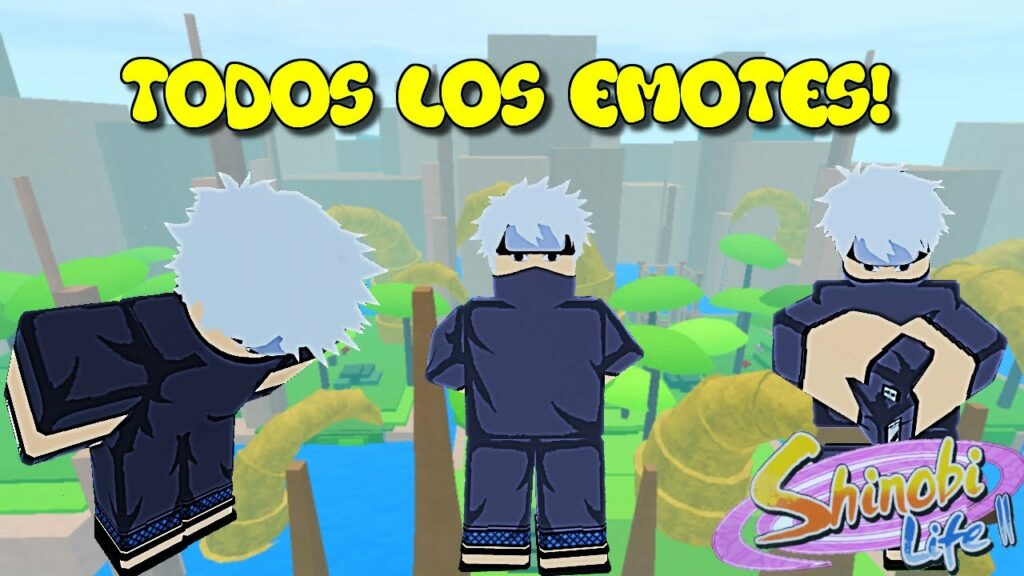 HOW TO EMOTES IN SHINDO LIFE • SHINDO LIFE #1 