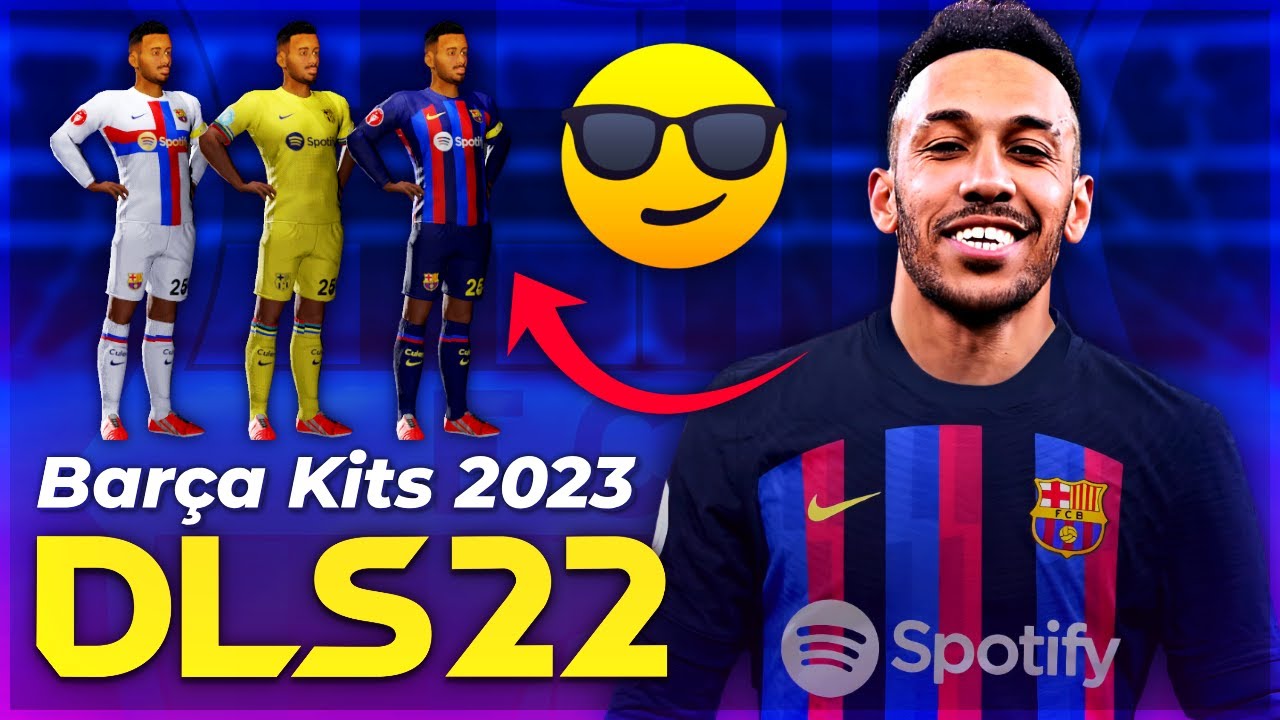 Todos los kits del Barcelona para Dream League Soccer