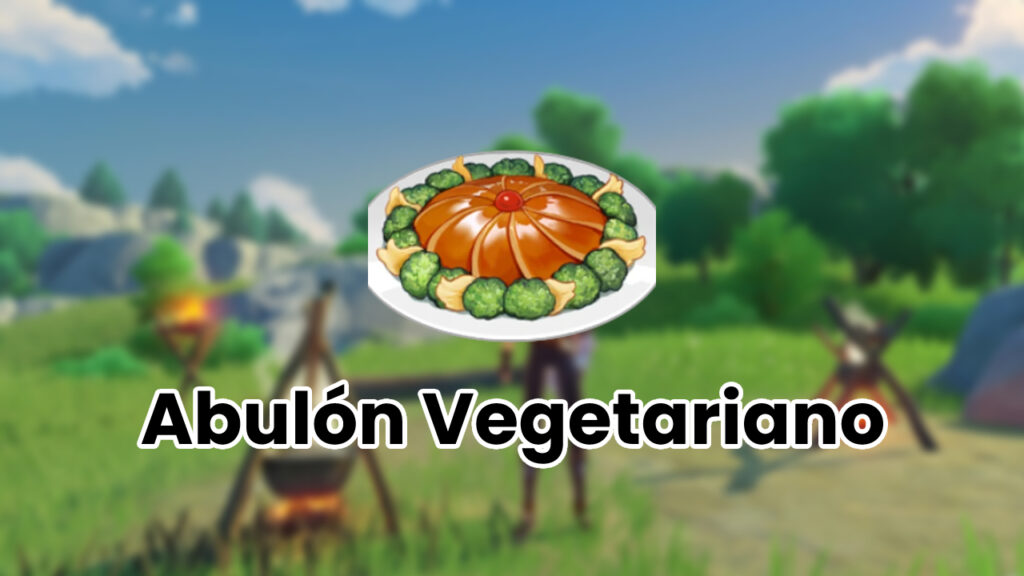 abulón vegetariano de Genshin Impact