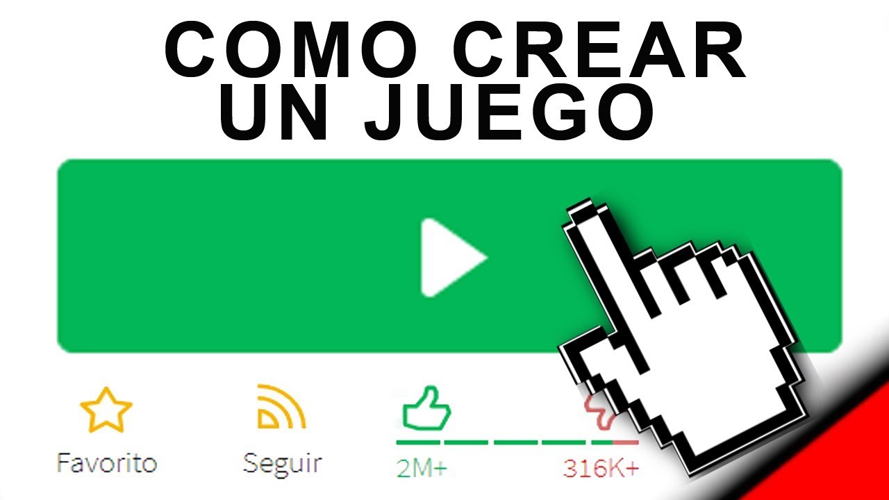 cómo crear un juego en Roblox