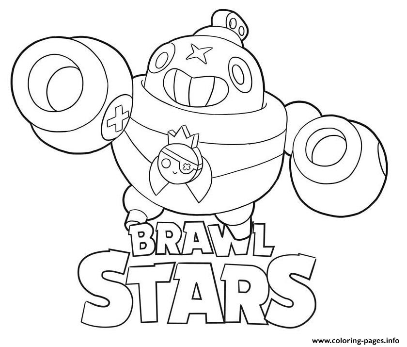 dibujos para colorear brawl stars tick